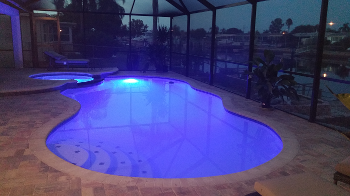 Pool at Night